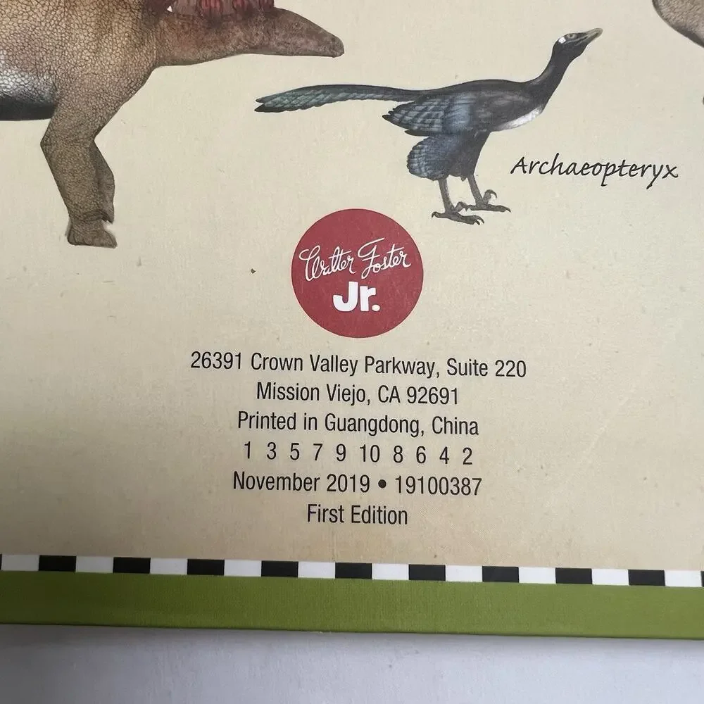 Jurassic Animal Encyclopedia Activity Journal Includes Stickers and Poster
